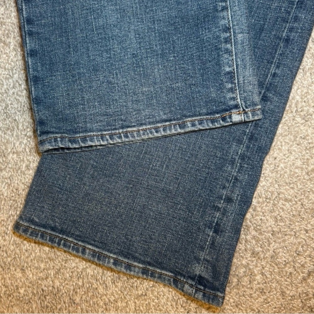 NWT Gap Men's Blue Relaxed 32x30 Measures 32x28.5 Wide Leg Medium Wash - Picture 8 of 11